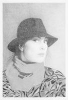 Autoritratto con cappello (36,8x58 cm)